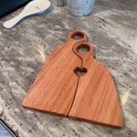 Daska za suvomesnate proizvode - spojeno srce